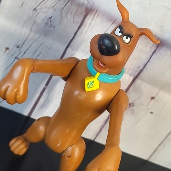 Vintage Y2K Hanna-Barbera Scooby-Doo  Zombie Scooby Poseable Action Figure Toy - Picture 6 of 17